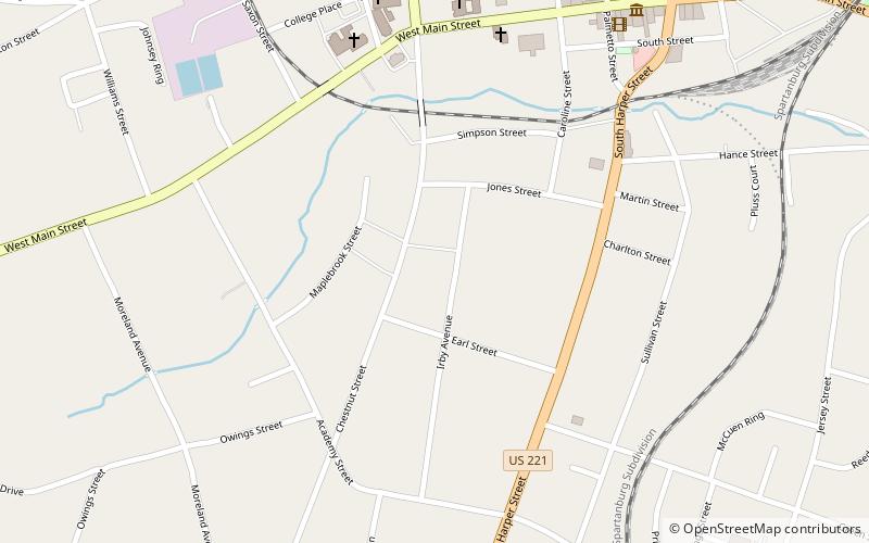 Wilson-Clary House location map