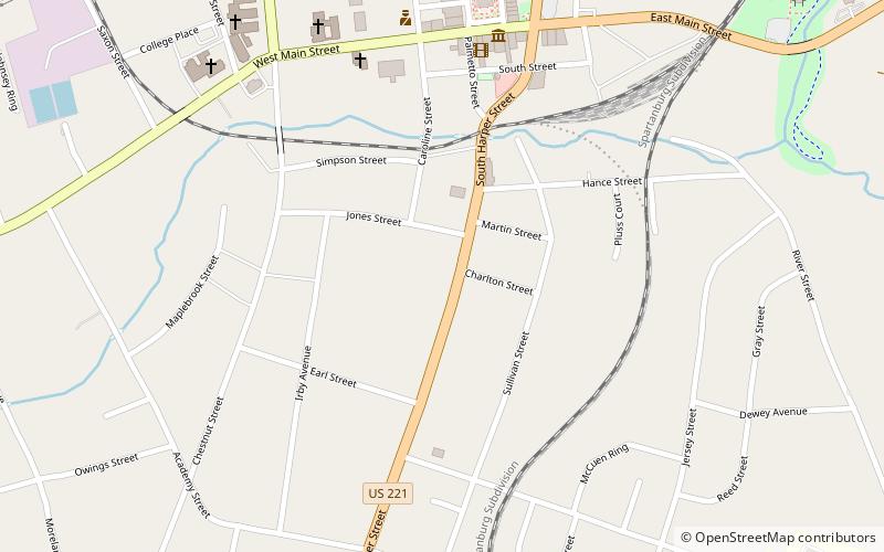 Hix-Blackwell House location map