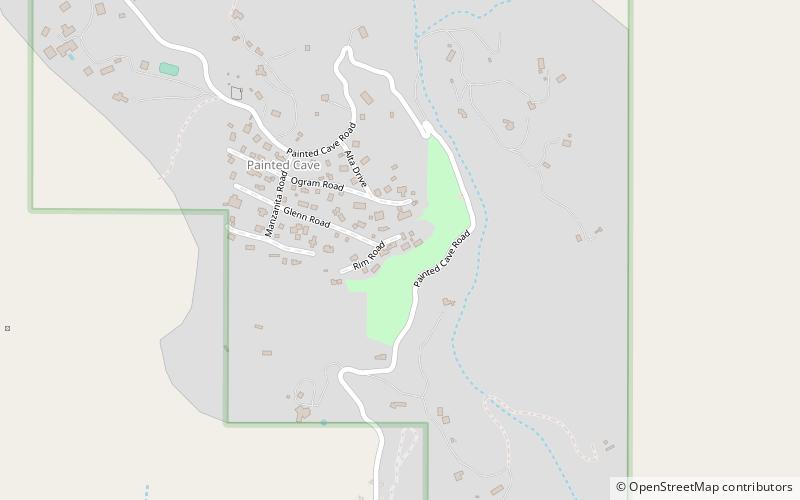 Chumash Painted Cave State Historic Park location map