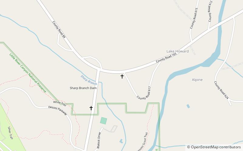 sallie howard memorial baptist church mentone location map