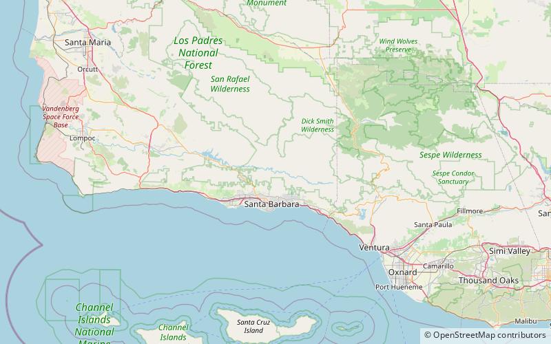 Gibraltar Dam location map
