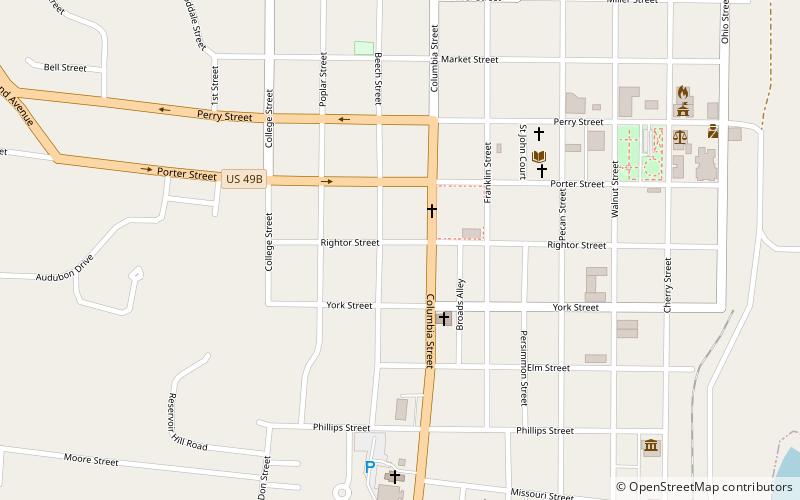 William Nicholas Straub House location map