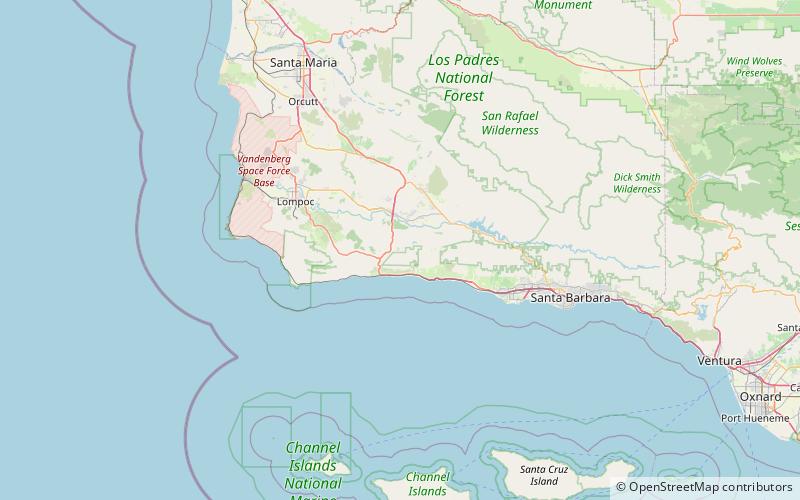 Cascada de Nojoqui location map