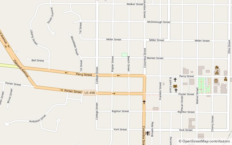 Coolidge House location map