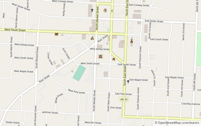 Gann Building location map