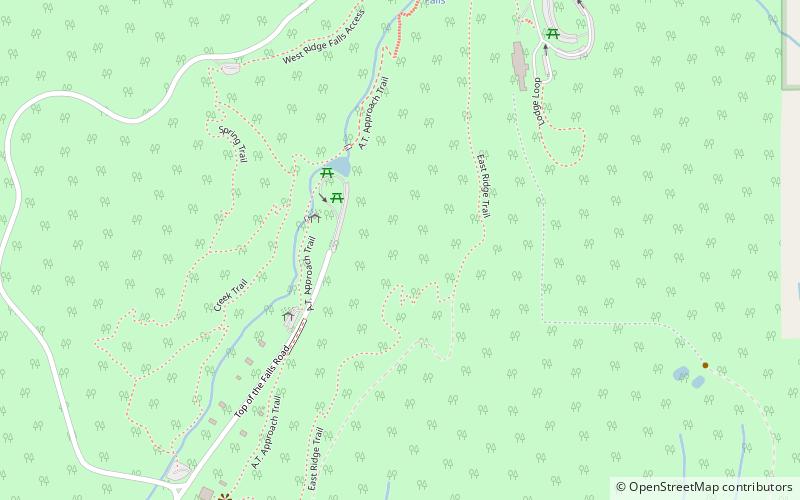 Amicalola Falls State Park location map