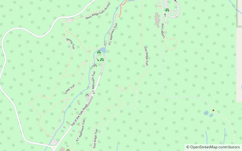 Amicalola Falls location map