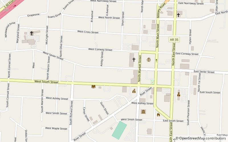 Dr. James Wyatt Walton House location map