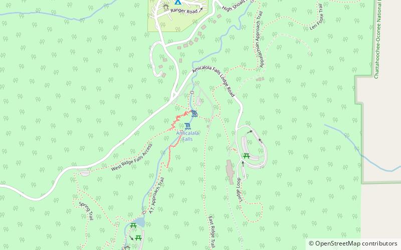 Len Foote Hike Inn location map