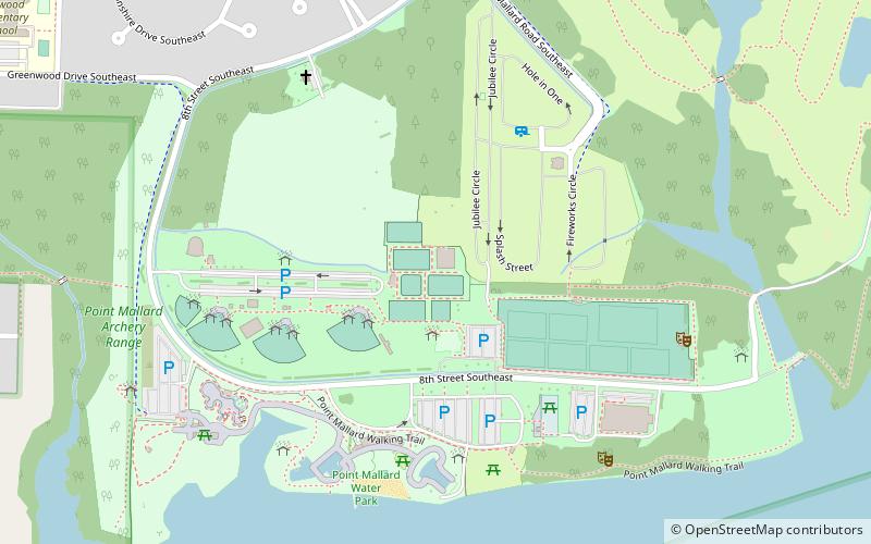 Point Mallard Park location map