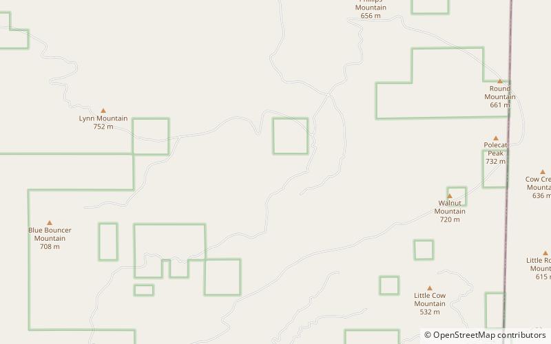 Beech Creek National Scenic Area location map