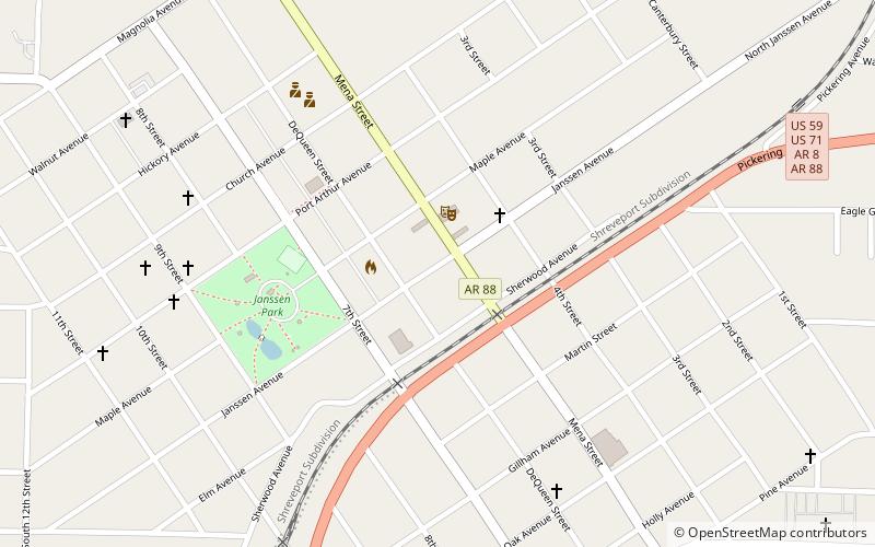 Studebaker Showroom location map