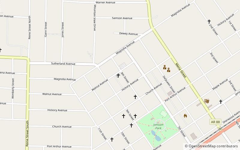 St. Agnes Catholic Church location map