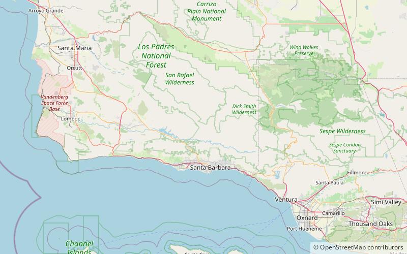 Little Pine Mountain location map