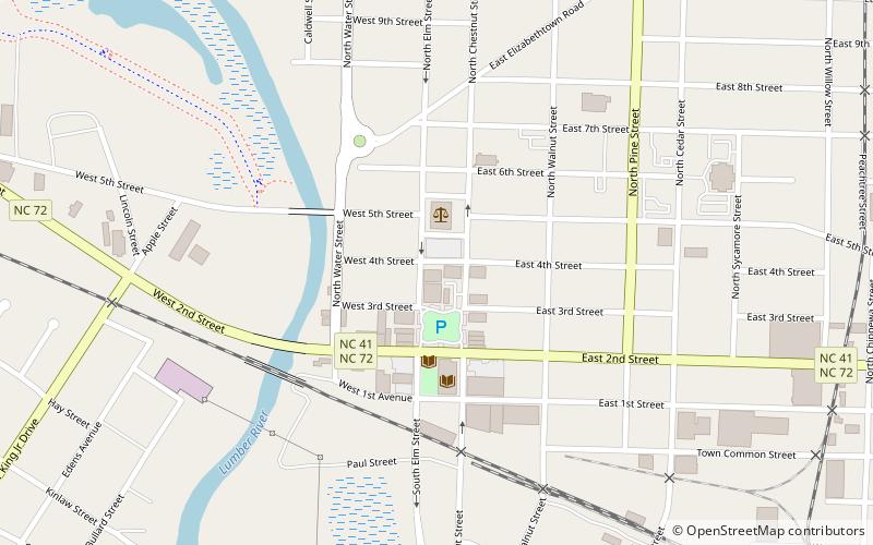 Carolina Theatre location map