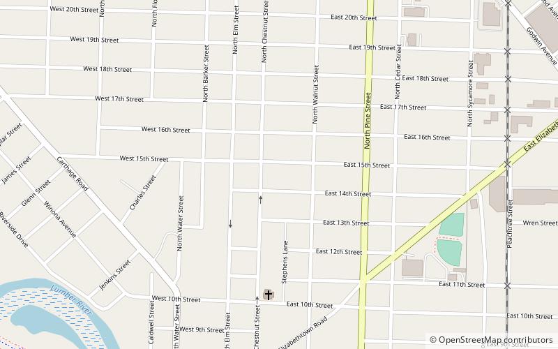 Baker Sanatorium location map