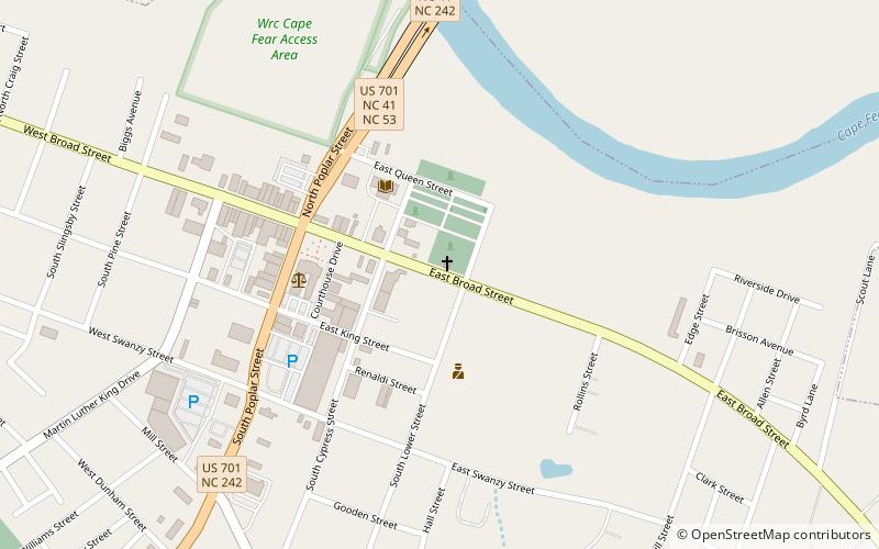 Trinity Methodist Church location map