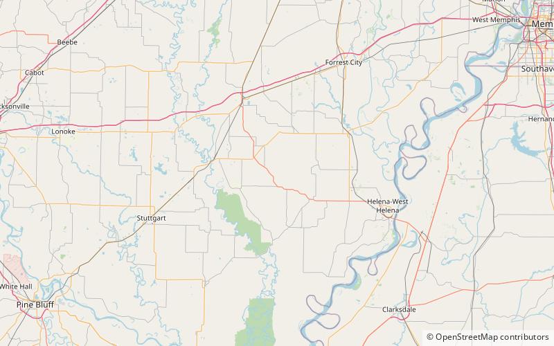 Louisiana Purchase State Park location map