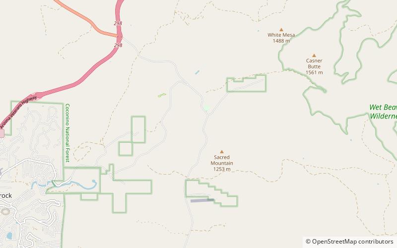 V-Bar-V Heritage Site location map