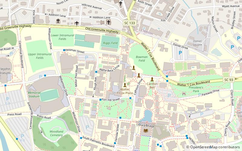 Johnstone Hall location map