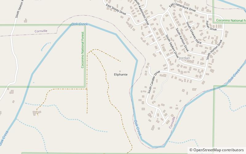 Eliphante location map