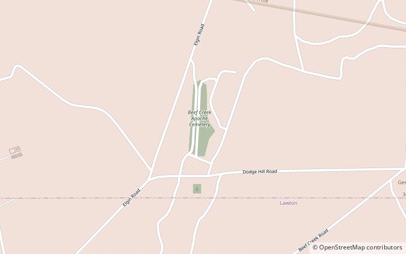 geronimos grave lawton location map