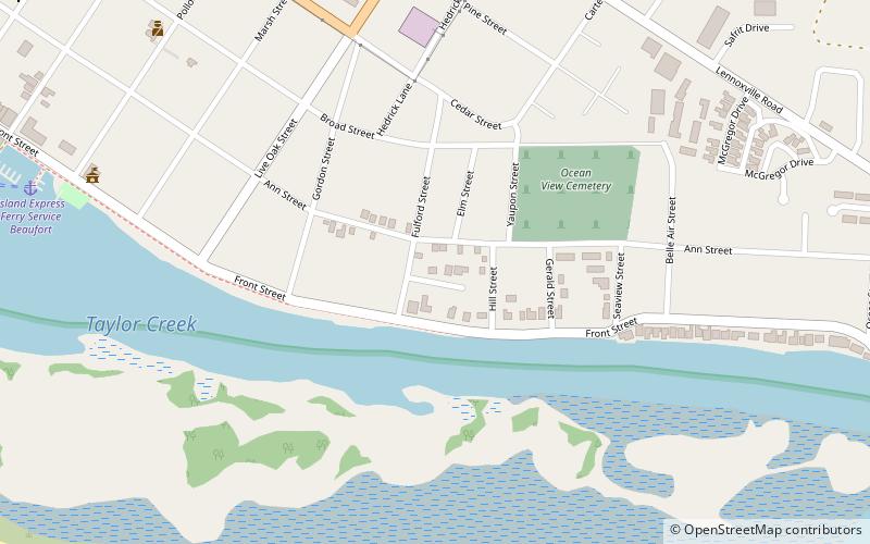 Hammock House location map