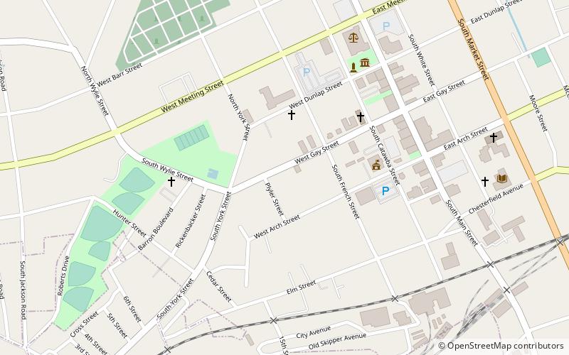 Lancaster Presbyterian Church location map