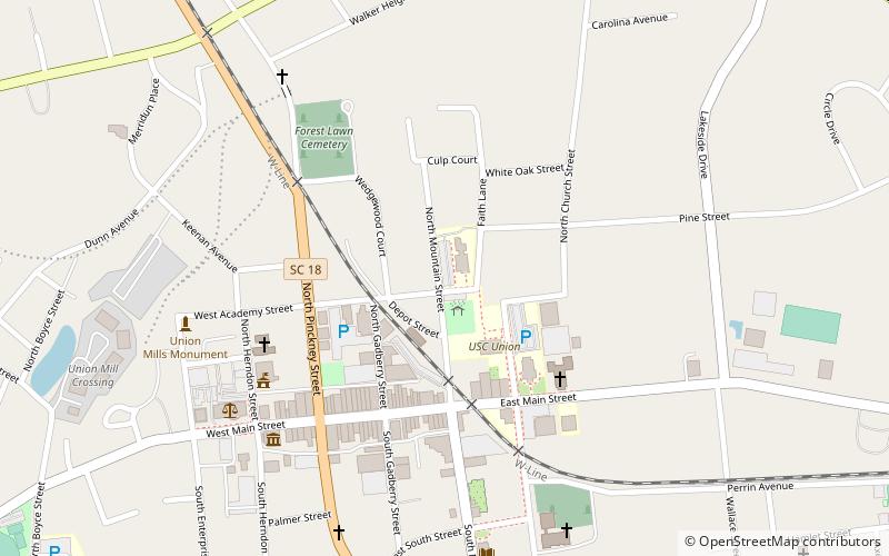 Central Graded School location map