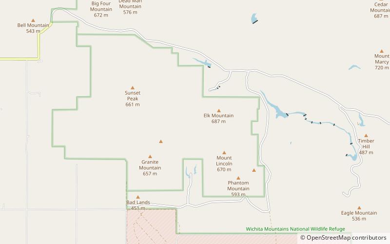 Charon Gardens Wilderness Area location map