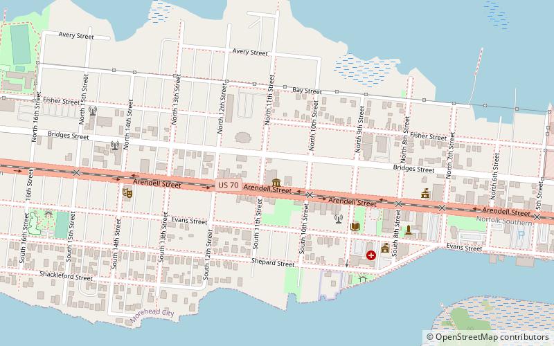 History Museum of Carteret County location map