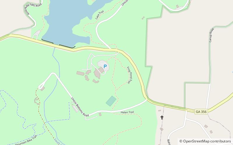 unicoi zip line and aerial adventure park helen location map