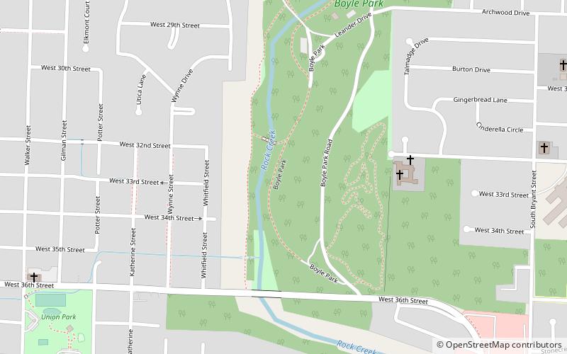 Boyle Park location map