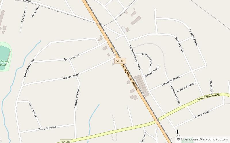 Herndon Terrace location map