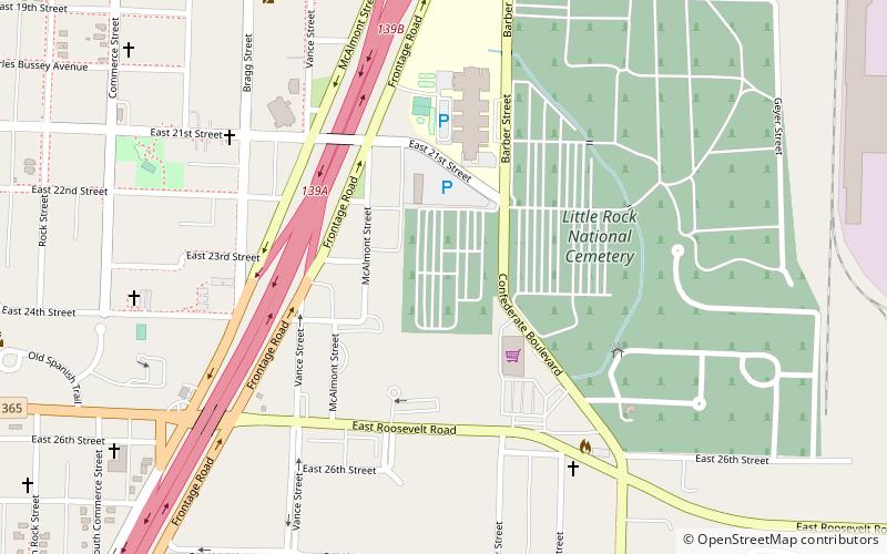 Oakland-Fraternal Cemetery location map