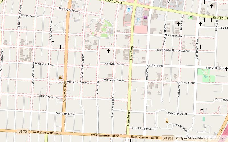 Mehaffey House location map