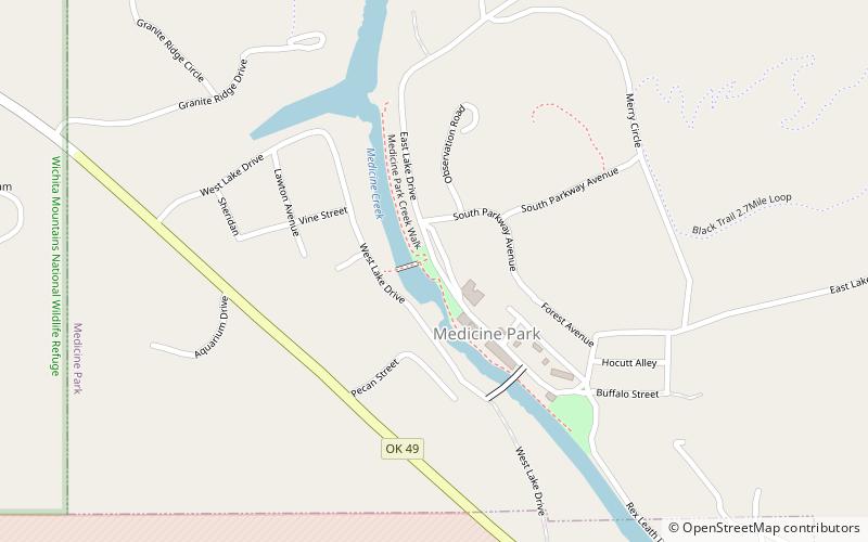 Bath Lake Swimming Area location map