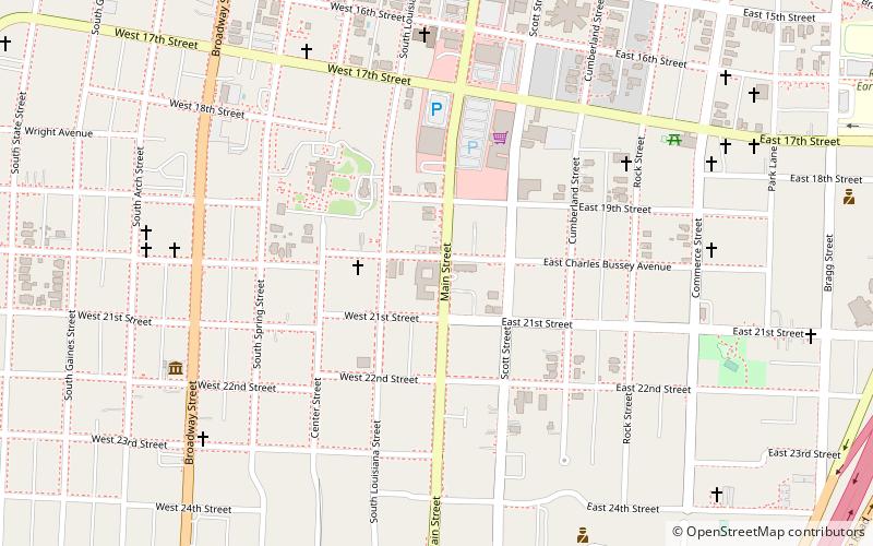Trinity Hospital location map