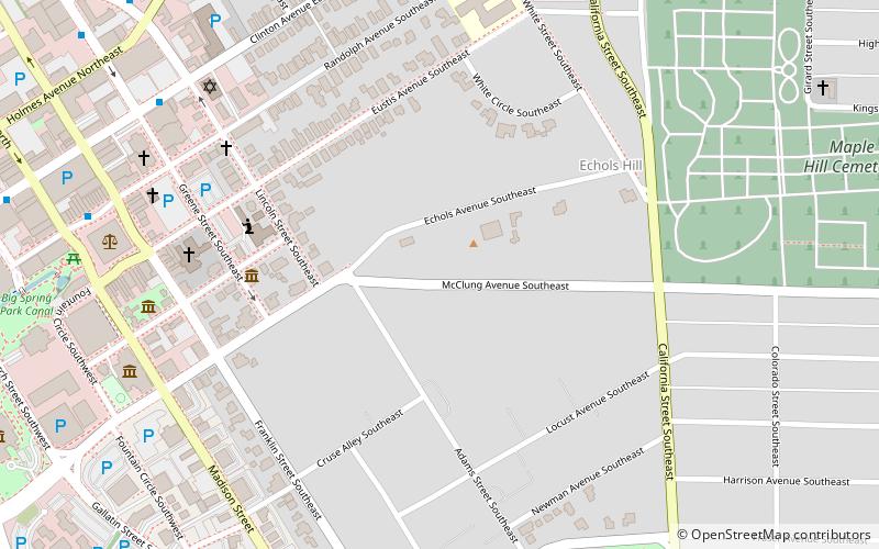 Twickenham Historic District location map