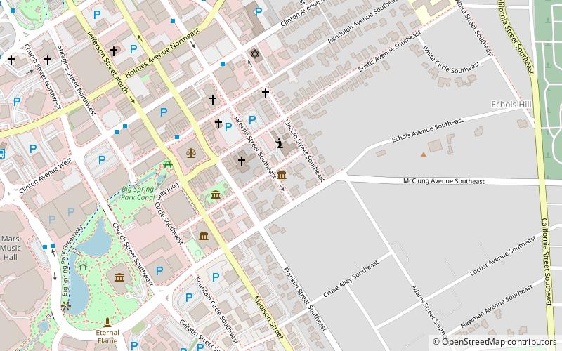 Weeden House Museum location map