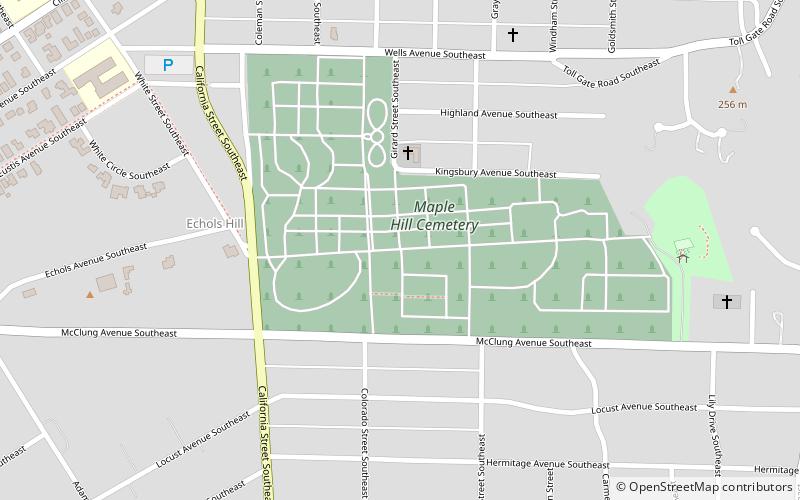 Confederate Soldier Memorial location map