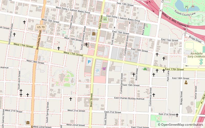 South Scott Street Historic District location map