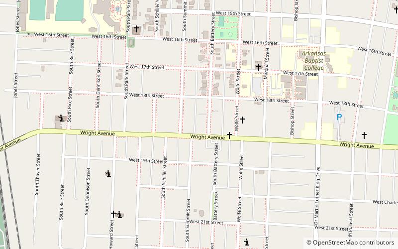 Central High School Neighborhood Historic District location