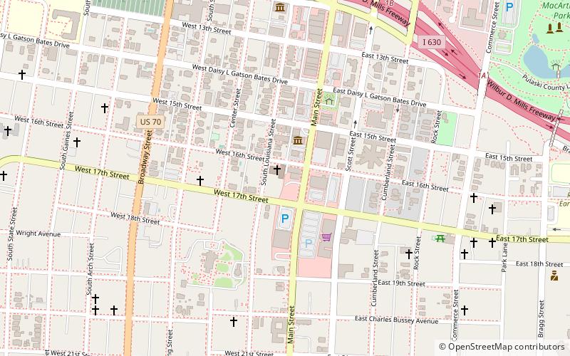 Winfield Methodist Church location map