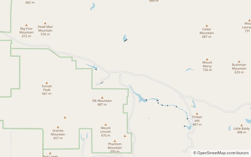 buffalo lodge wichita mountains wildlife refuge location map
