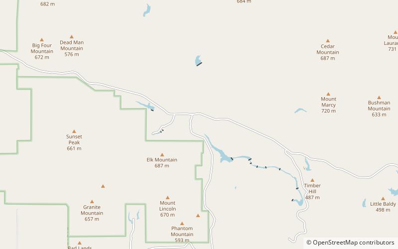 buffalo lodge refuge faunique wichita mountains location map