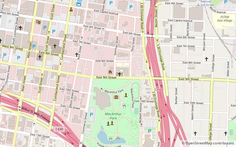 St. Edwards Church location map