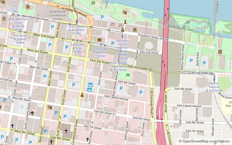 Tuf Nut Historic Commercial District location map