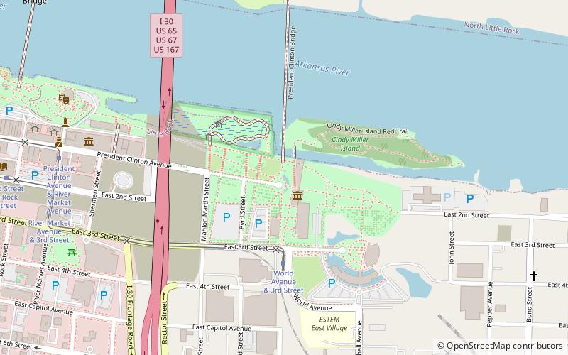 Arkansas River Trail System location