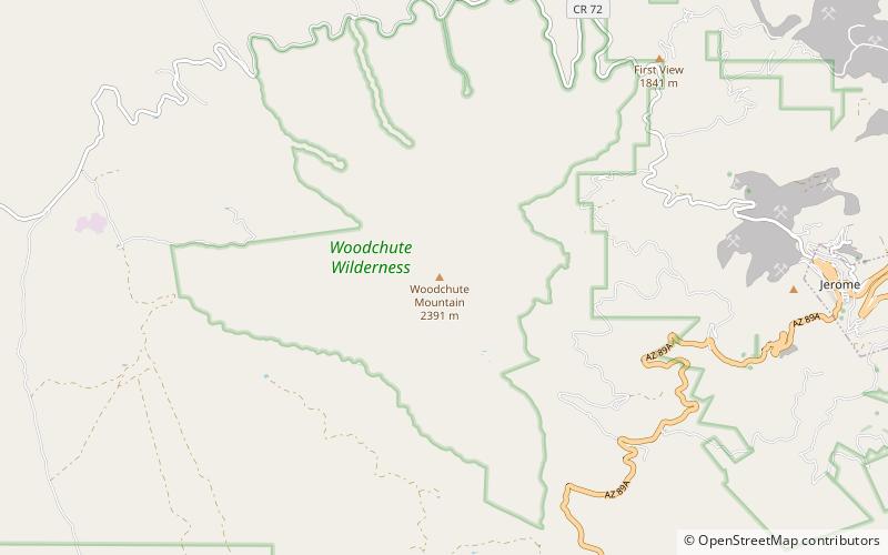 Black Hills location map